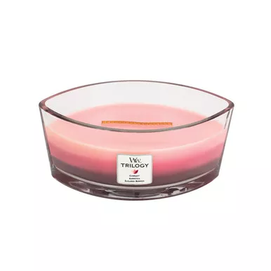 WoodWick Candles Fruit Temptation Trilogy 16 oz. HearthWick Flame