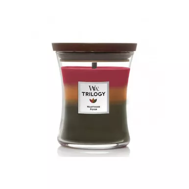 WoodWick Candles Hearthside Trilogy Medium Hourglass