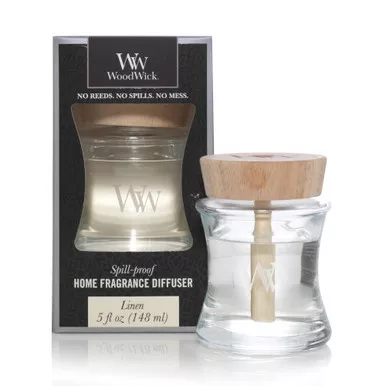 WoodWick Candles Linen Spill-Proof Fragrance Diffuser