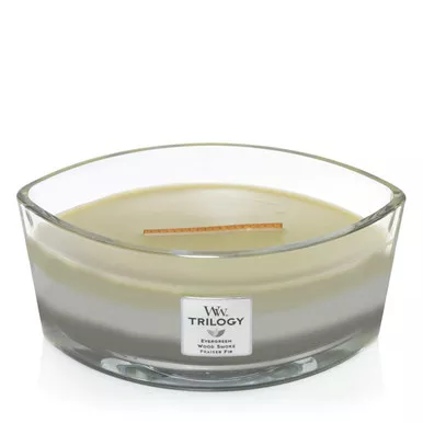 WoodWick Candles Mountain Trail Trilogy 16 oz. Hearthwick Flame