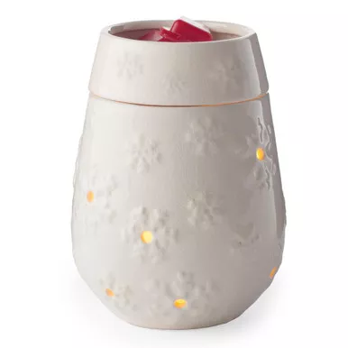 WoodWick Candles Snowflake Wax Melter Gift Set