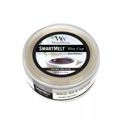 WoodWick CandlesWhite Tea & Jasmine Smart Melt Wax Cup