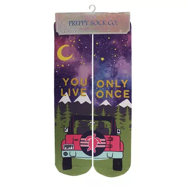 You Only Live Once Jeep Socks by Simply Southern
