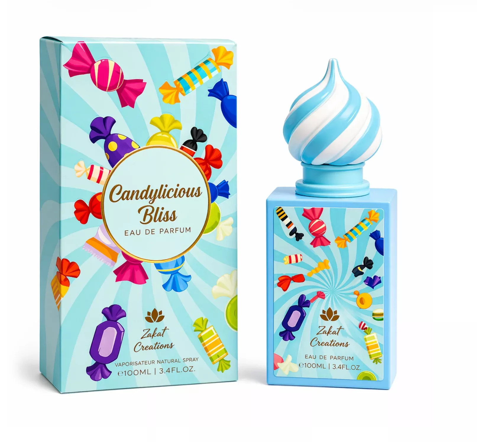 Zakat Creations Candylicious Bliss Eau De Parfum 3.4 oz / 100 ml