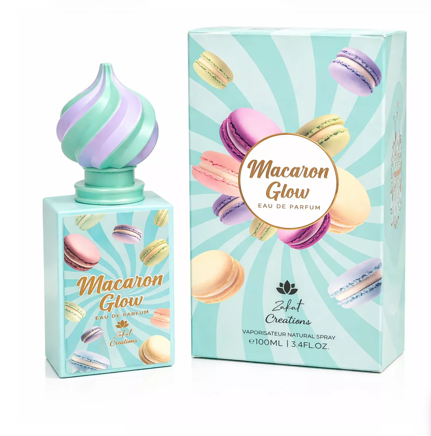 Zakat Creations Macaron Glow Eau De Parfum 3.4 oz / 100 ml