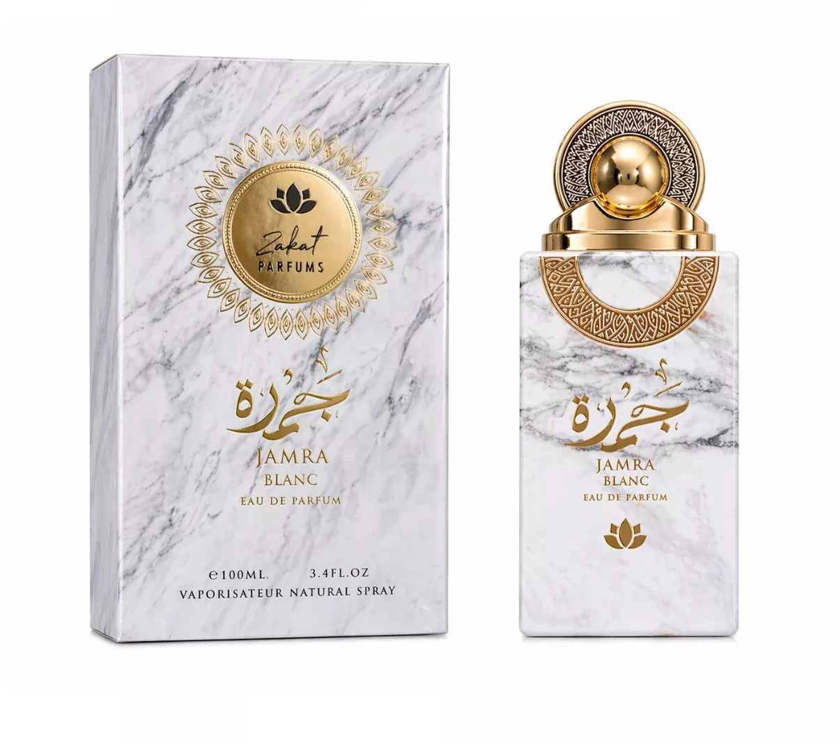 Zakat Parfums Jamra Blanc Eau De Parfum 3.4 oz / 100 ml