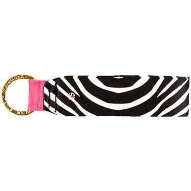 Zebra Keyfob by Simply Southern