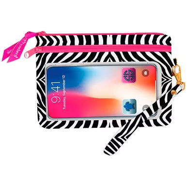 Zebra Phone Wristlet by Simply Southern