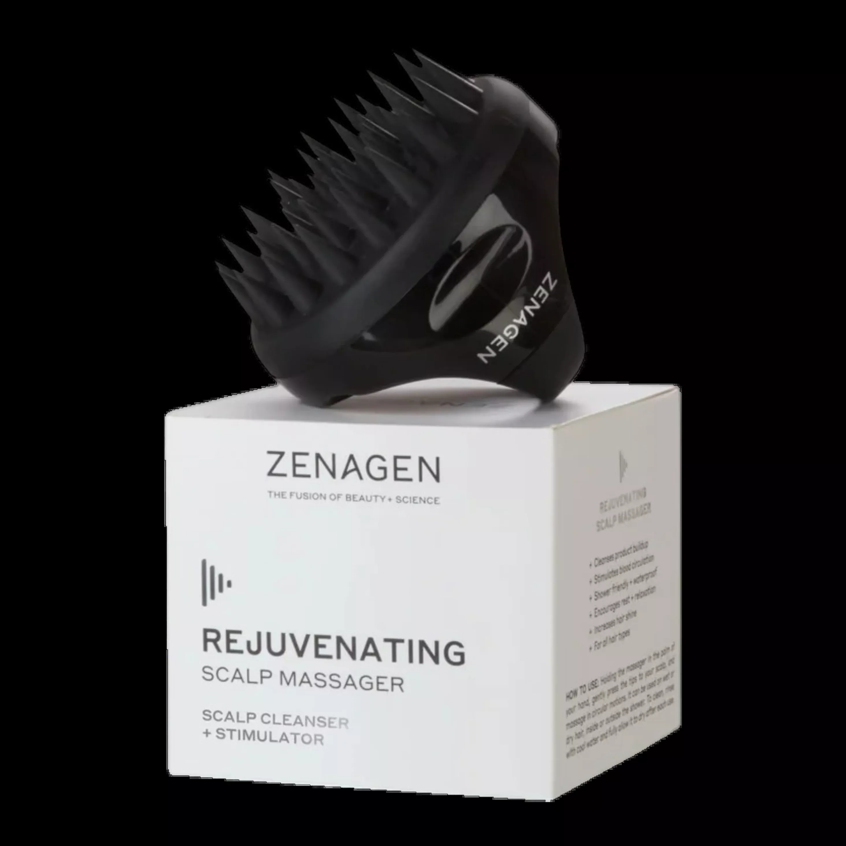 Zenagen Rejuvenating Scalp Massager Scalp Cleanser + Stimulator