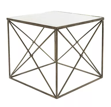 Zinc Furano Side Table by Aidan Gray