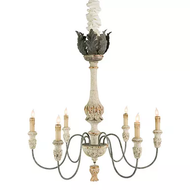 Zinc Leuven Chandelier by Aidan Gray
