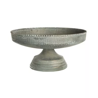 Zinc Pedestal Display Tray by Aidan Gray