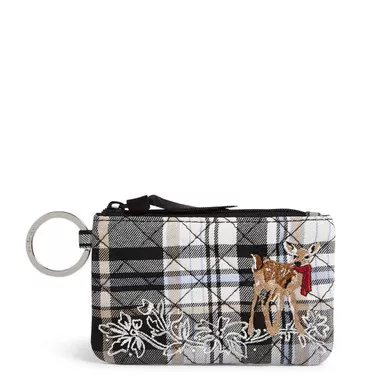 Zip ID Case Cozy Plaid Neutral by Vera Bradley