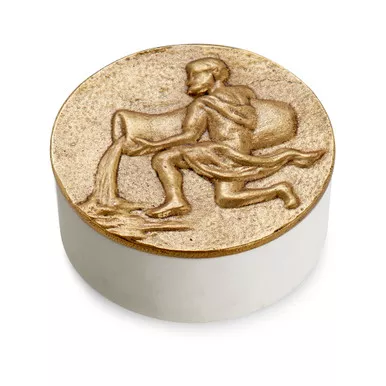 Zodiac Box - Aquarius by Michael Aram